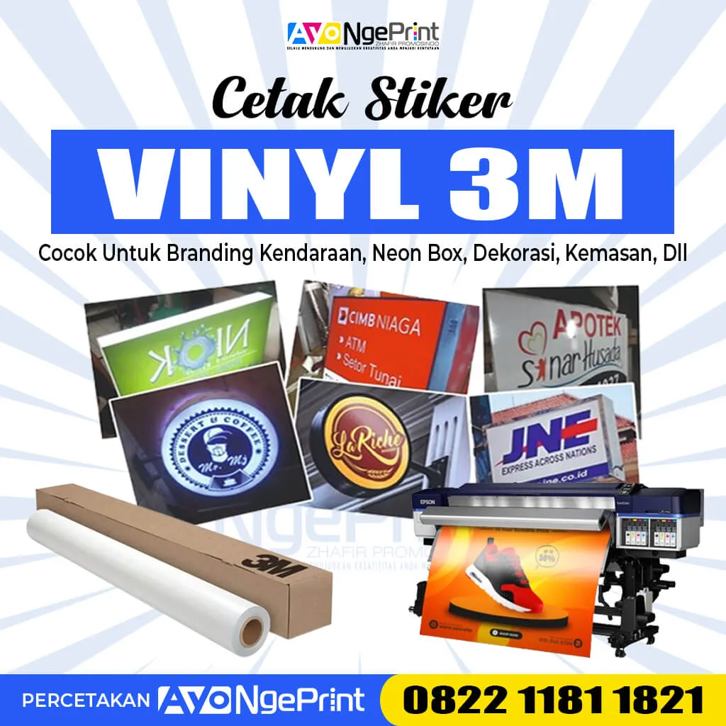 Stiker Vinyl Custom